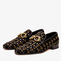 The Vicino Shoe Black Bit Dress Loafer Exclusive Style