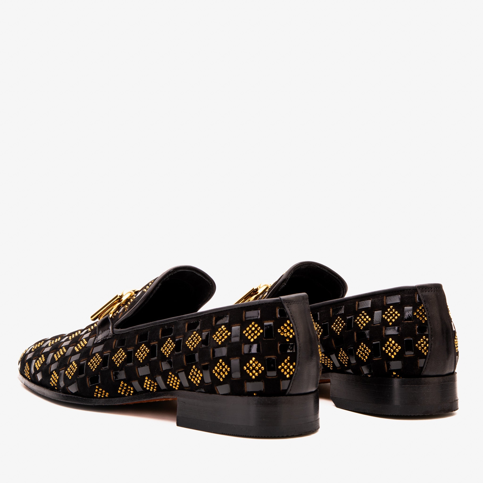 The Vicino Shoe Black Bit Dress Loafer Exclusive Style