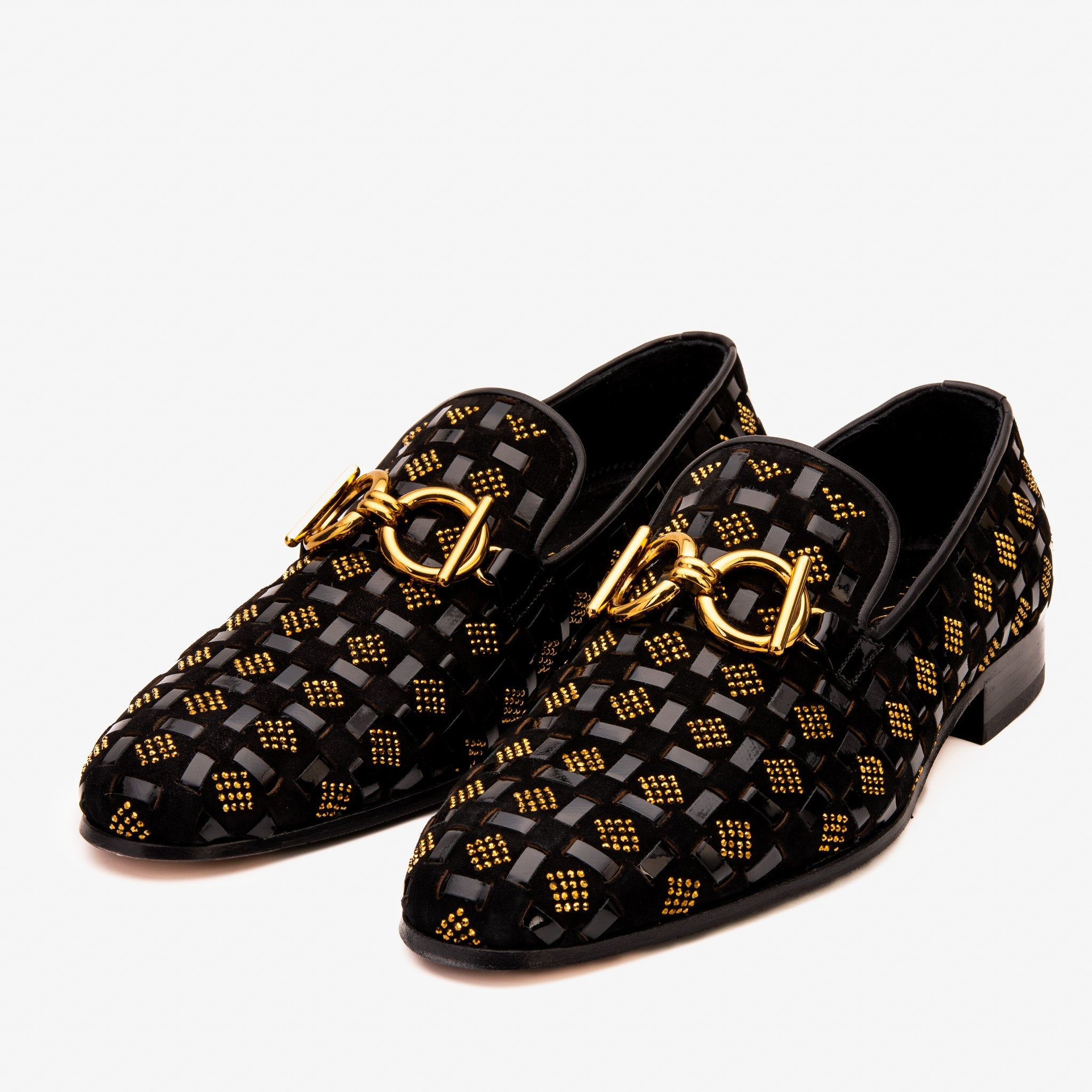 The Vicino Shoe Black Bit Dress Loafer Exclusive Style