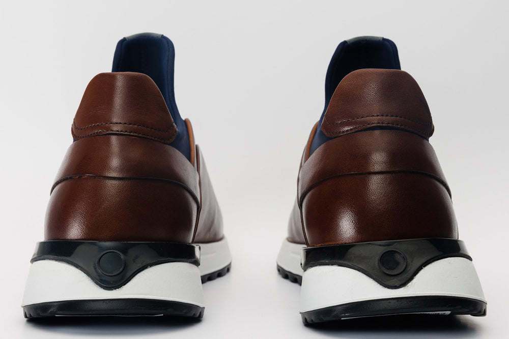 The Sonoma Tan Leather Sneaker Universal Fit
