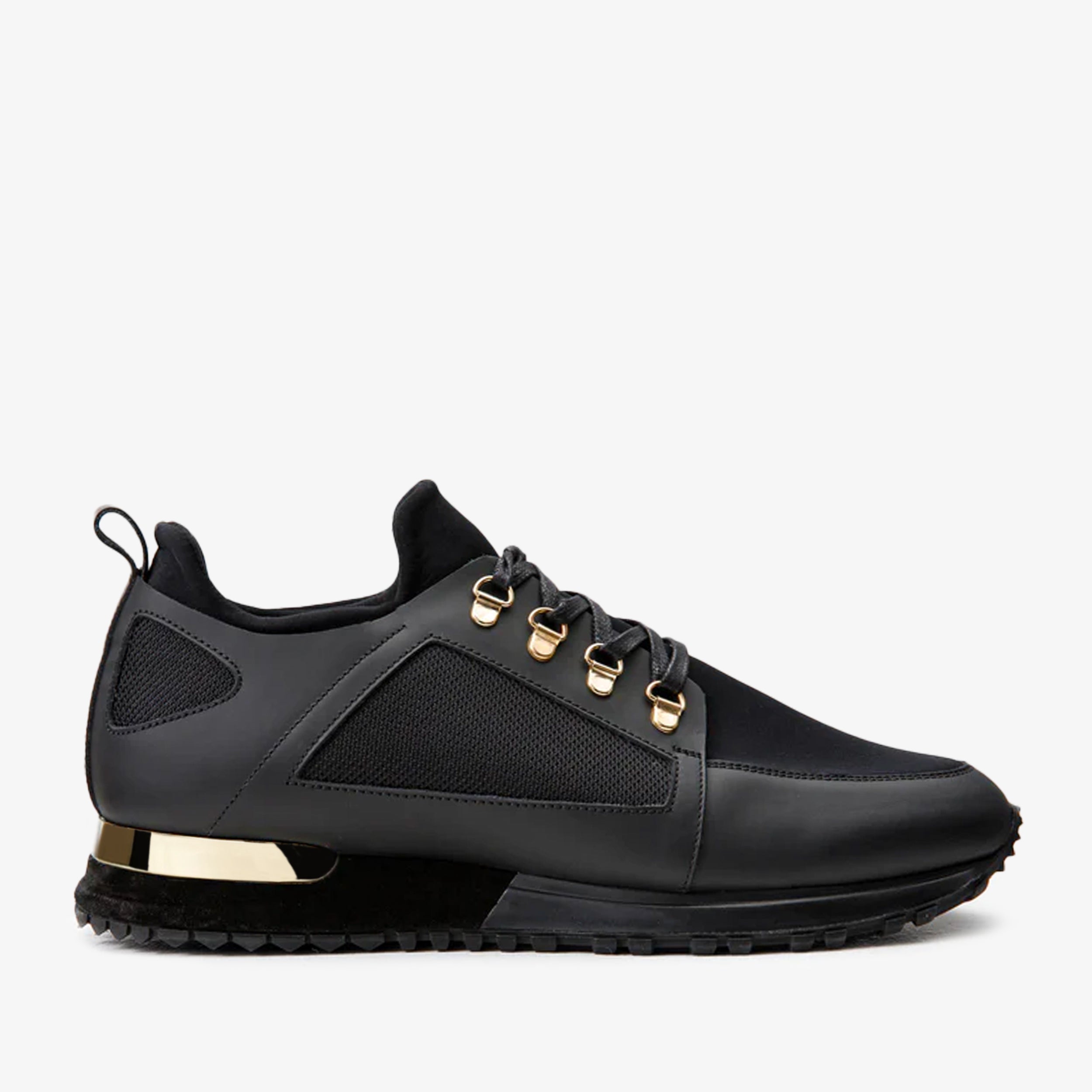 The Emir Black Leather Sneaker Fine Craftsmanship