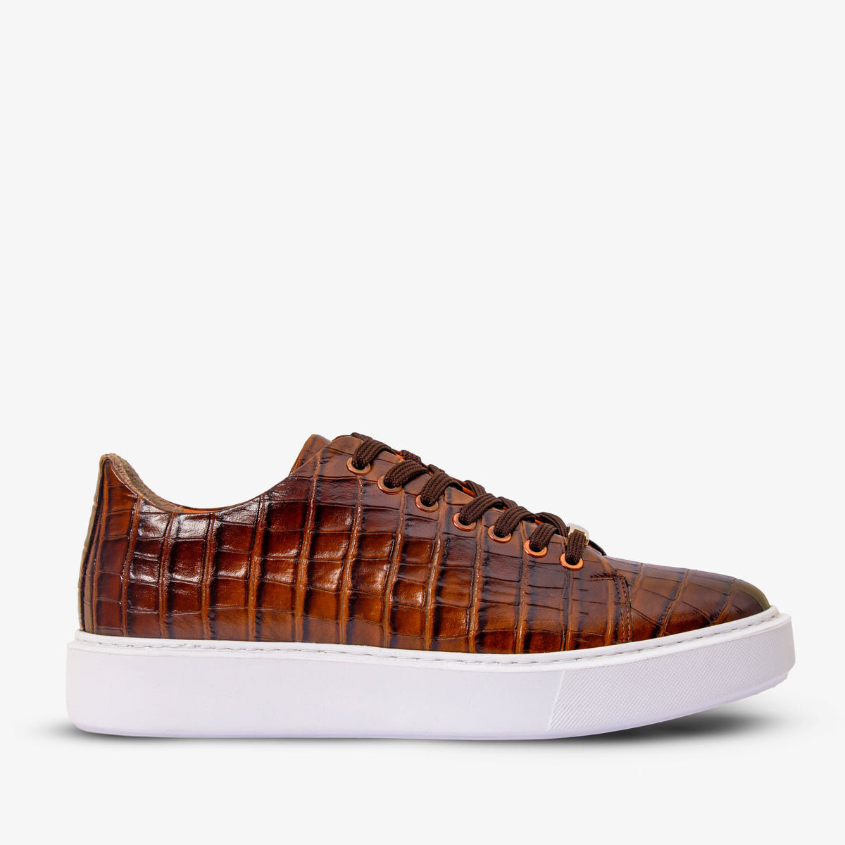 The Dublin Tan Leather Sneaker Exclusive Style