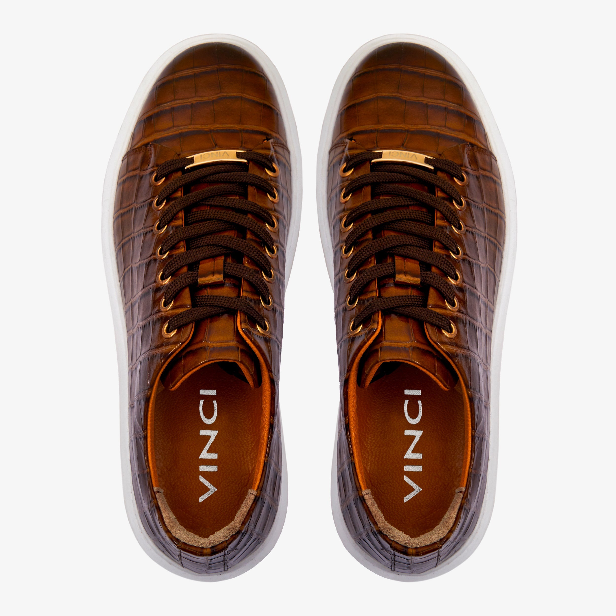 The Dublin Tan Leather Sneaker Exclusive Style