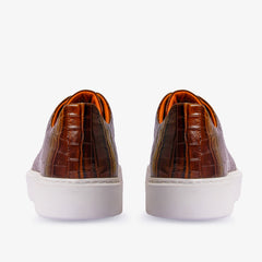 The Dublin Tan Leather Sneaker Exclusive Style