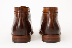The Rome Tan Leather Oxford Cap-Toe Boot On Sale