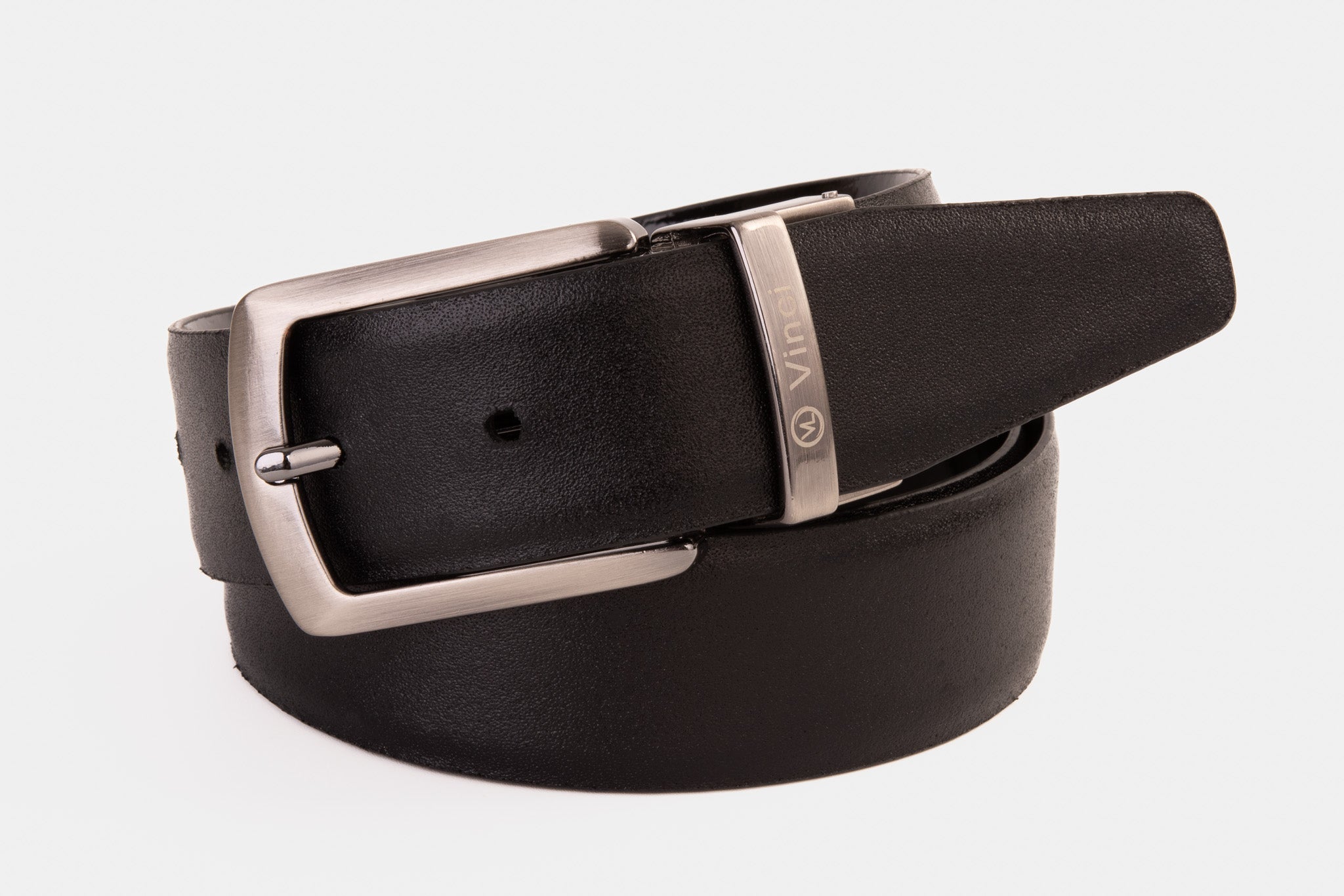The Sun Reversible Black Patent Leather Belt Fine Craftsmanship