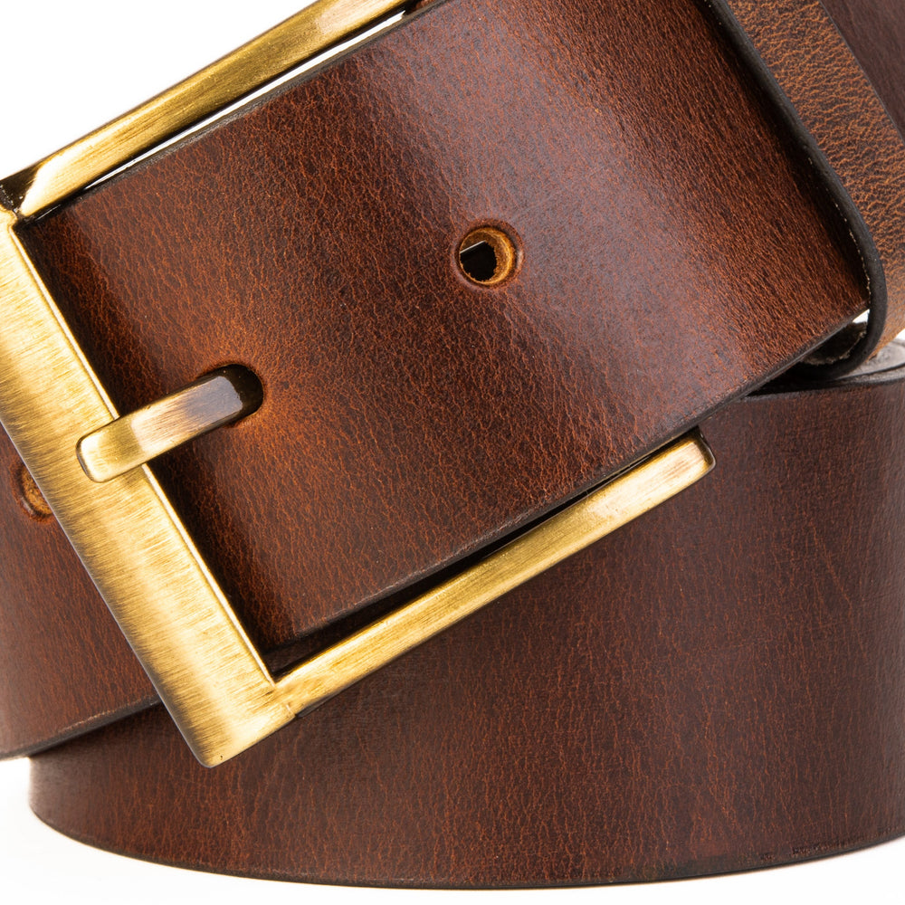 The Prime Tan Leather Belt On Sale