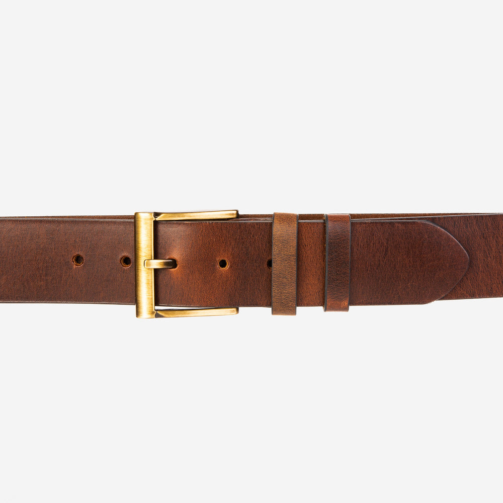 The Prime Tan Leather Belt On Sale