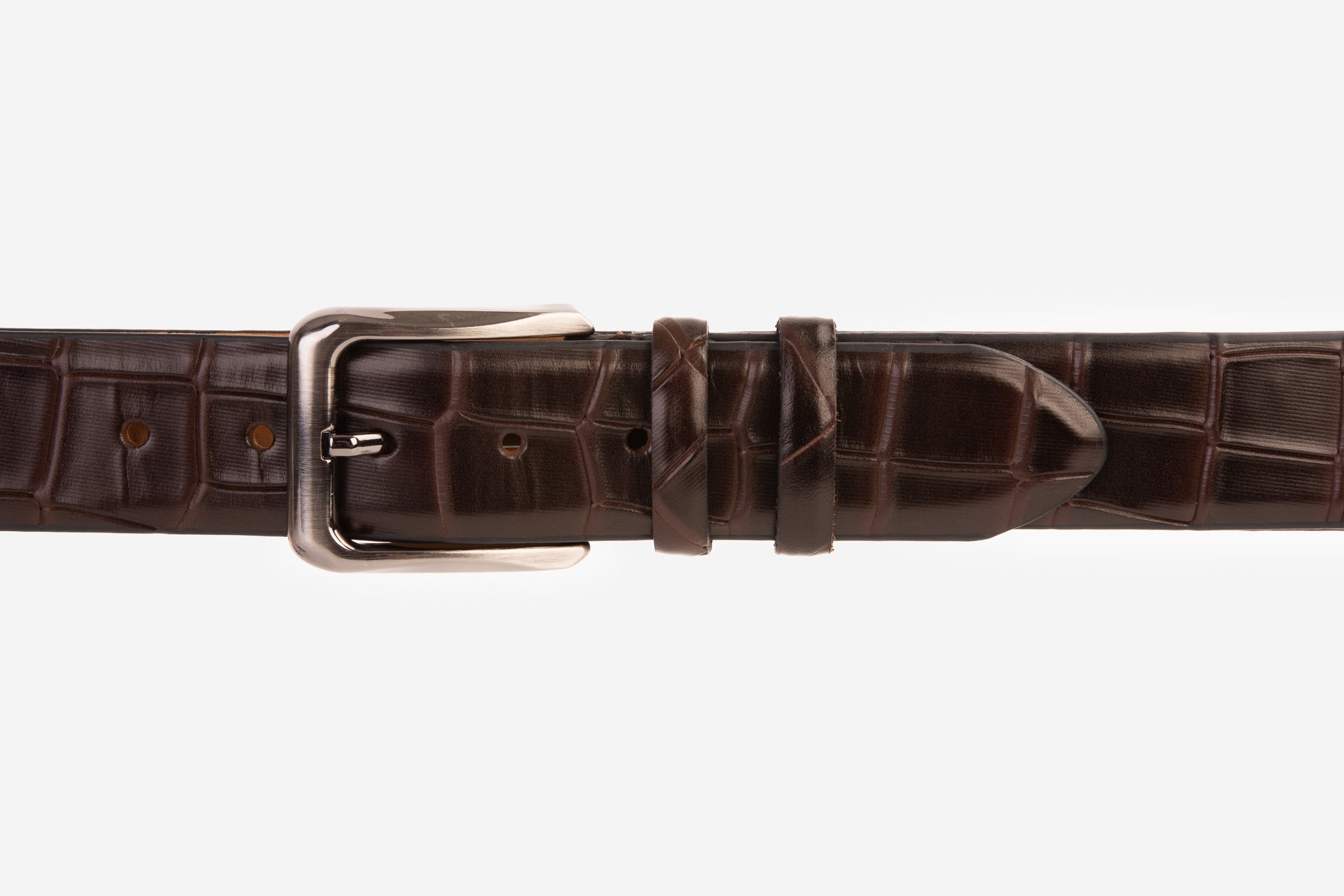 The Patton Brown Calfskin Belt Universal Fit
