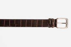 The Patton Brown Calfskin Belt Universal Fit