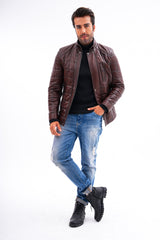 The Modena Quilted Leather Jacket Fine Craftsmanship