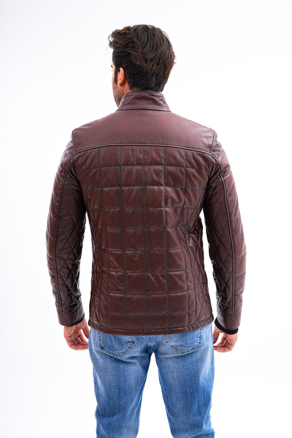 The Modena Quilted Leather Jacket Fine Craftsmanship