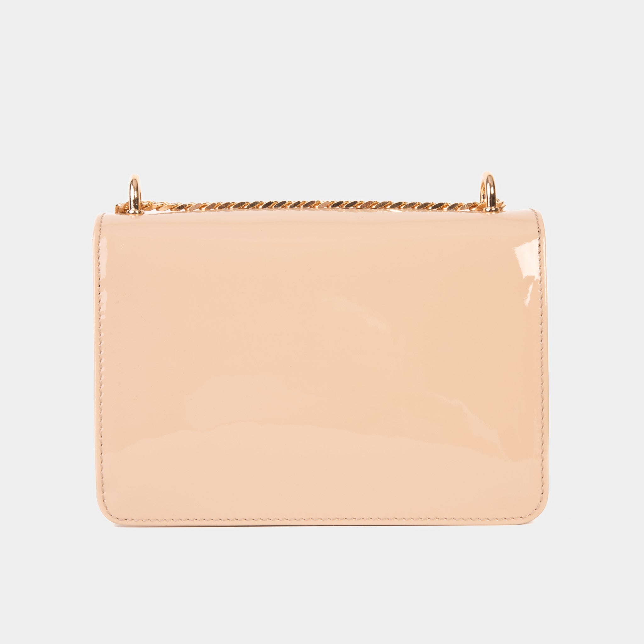 The Ferrara Cream Patent Leather Handbag Universal Fit