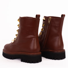 The Ottawa Brown Leather Ankle Boot All New