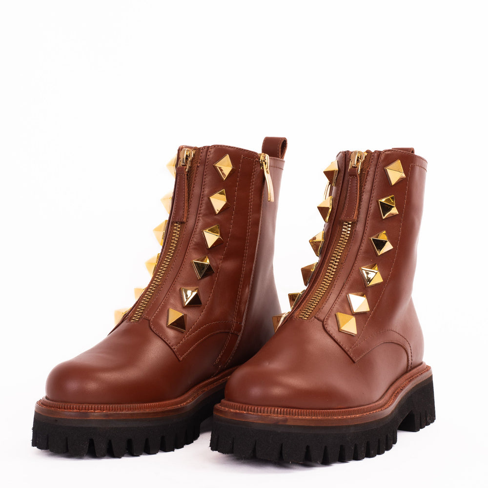 The Ottawa Brown Leather Ankle Boot All New