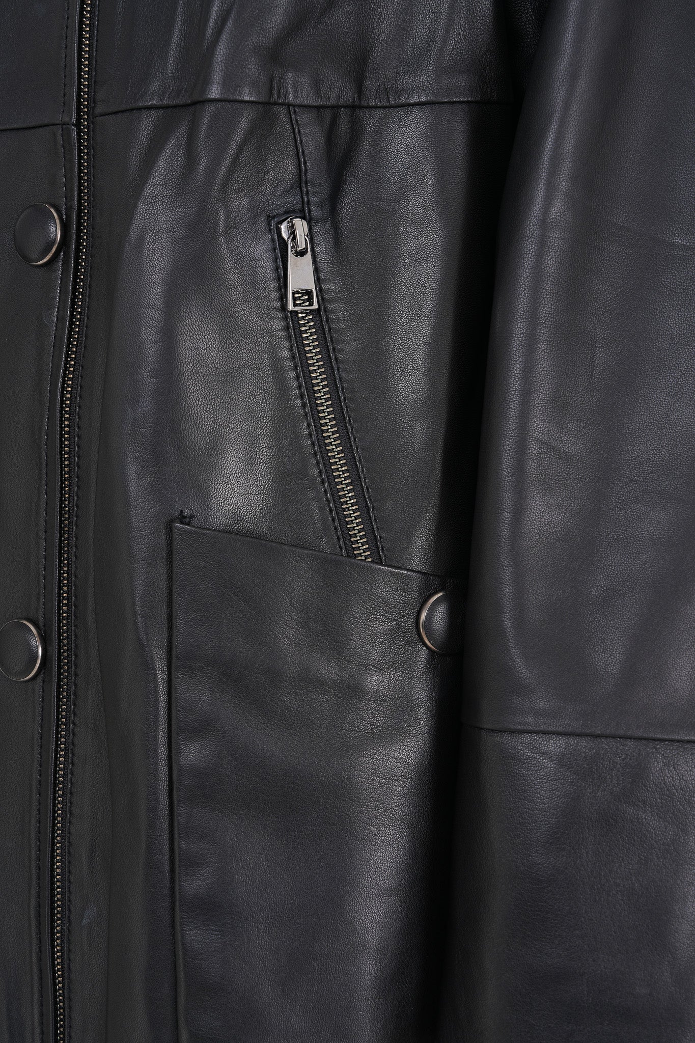 The Lioara Black Leather Jacket On Sale