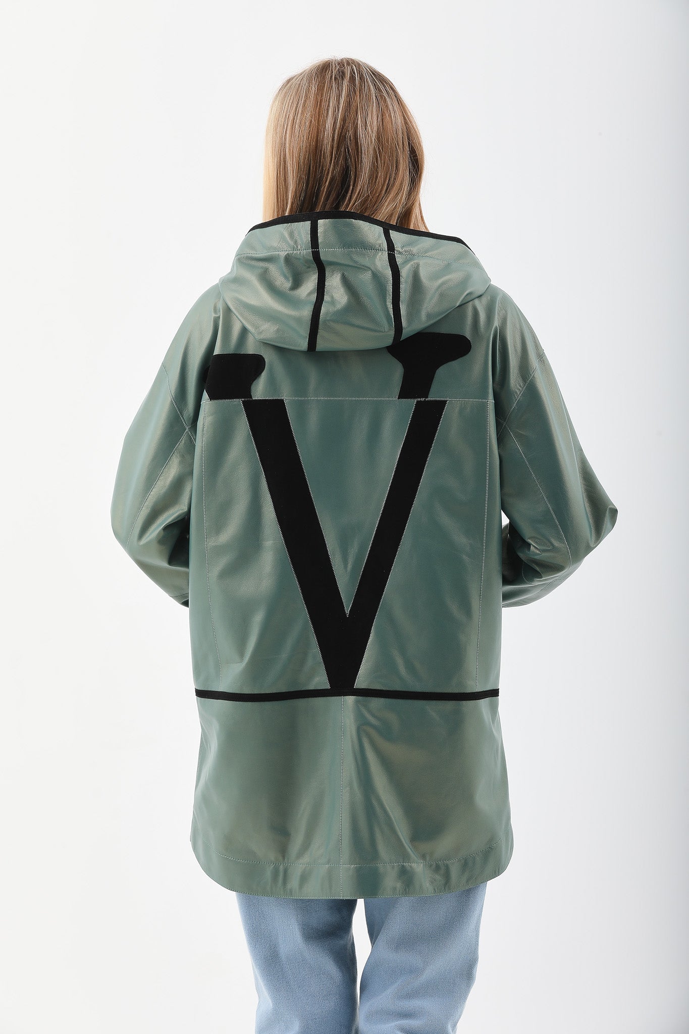 The Sage Olive Green Leather Jacket All New