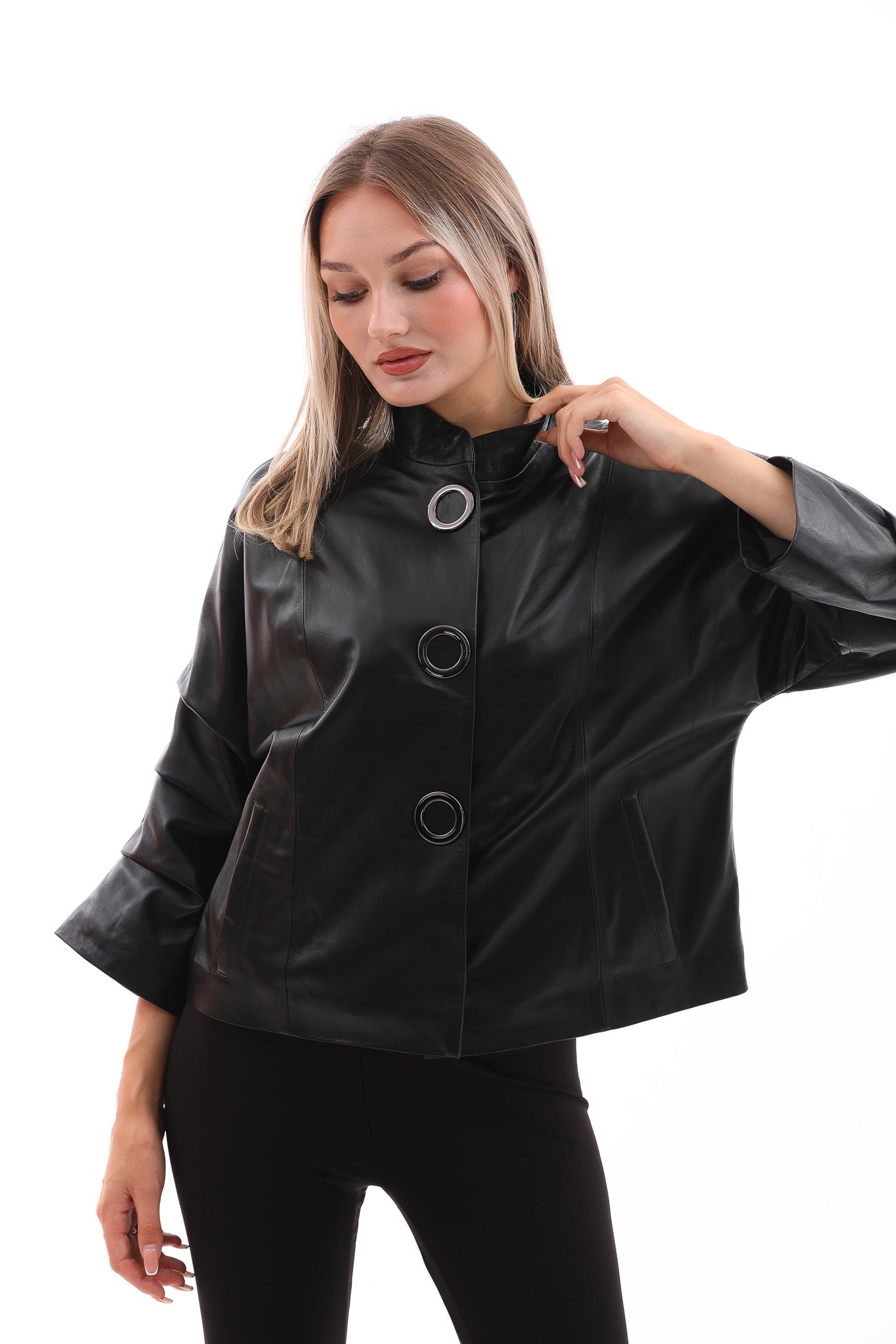 The Odessa Black Leather Jacket All New