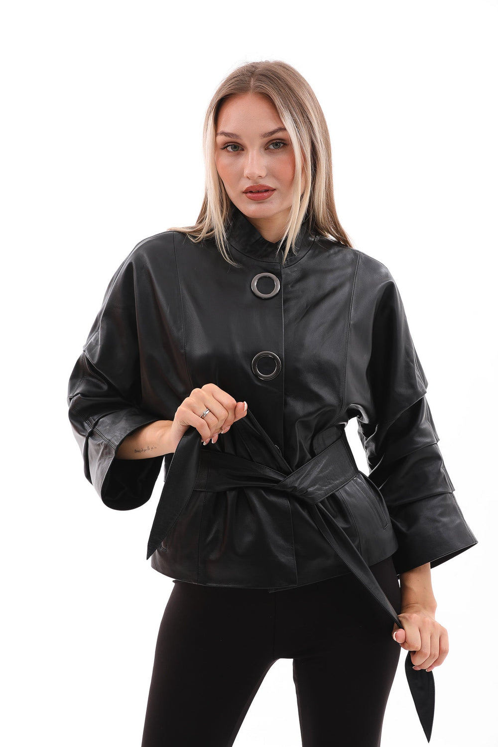 The Odessa Black Leather Jacket All New