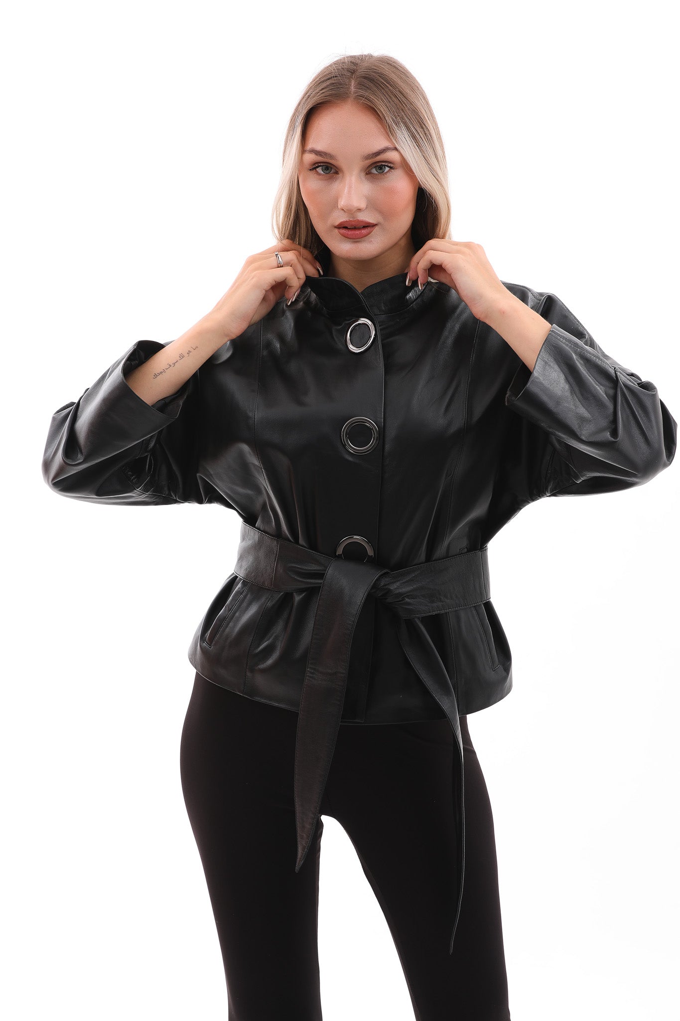 The Odessa Black Leather Jacket All New