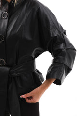 The Odessa Black Leather Jacket All New