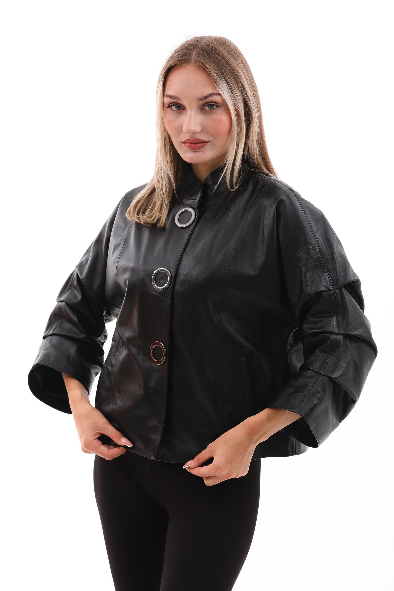 The Odessa Black Leather Jacket All New