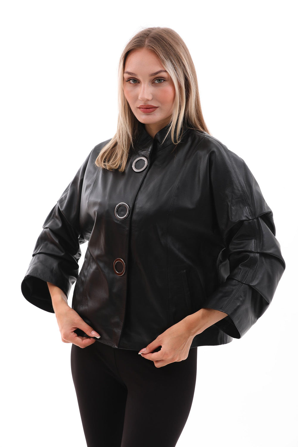 The Odessa Black Leather Jacket All New