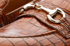 The Monaco Tan Leather Shoe Bit Loafer For Sale