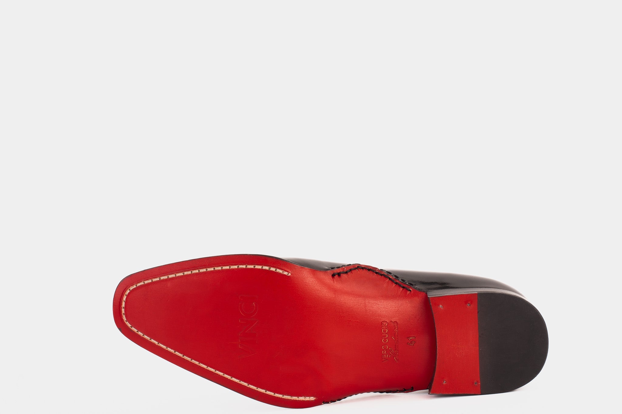 The Royal Hand Craft Black Patent Leather Plain Toe Oxford Shoe On Sale
