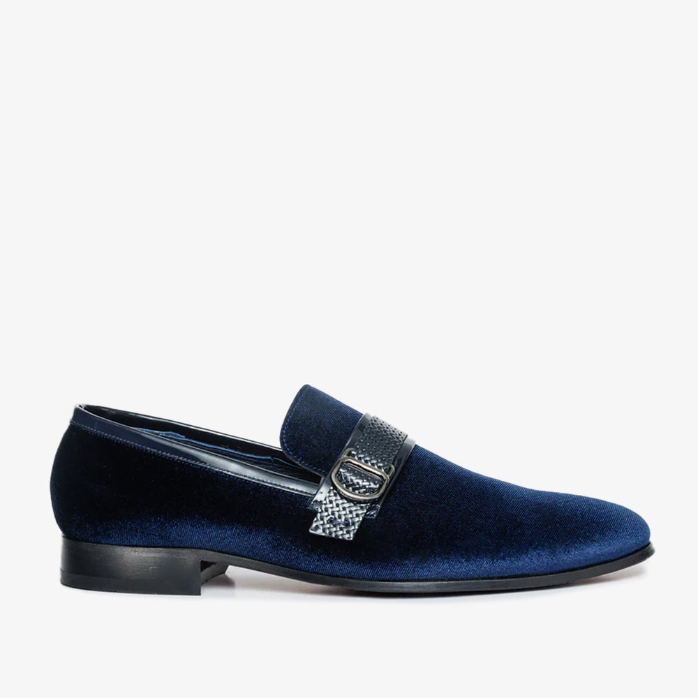 The Casaletti Navy Blue Bit Loafer Shoe All New