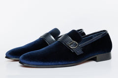 The Casaletti Navy Blue Bit Loafer Shoe All New