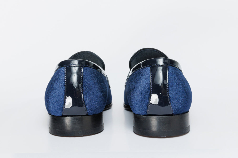 The Casaletti Navy Blue Bit Loafer Shoe All New