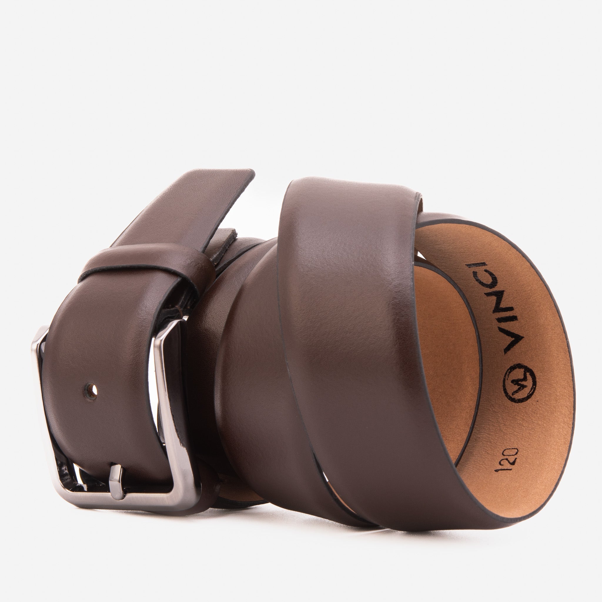 The Arcadia Brown Calfskin Belt All New