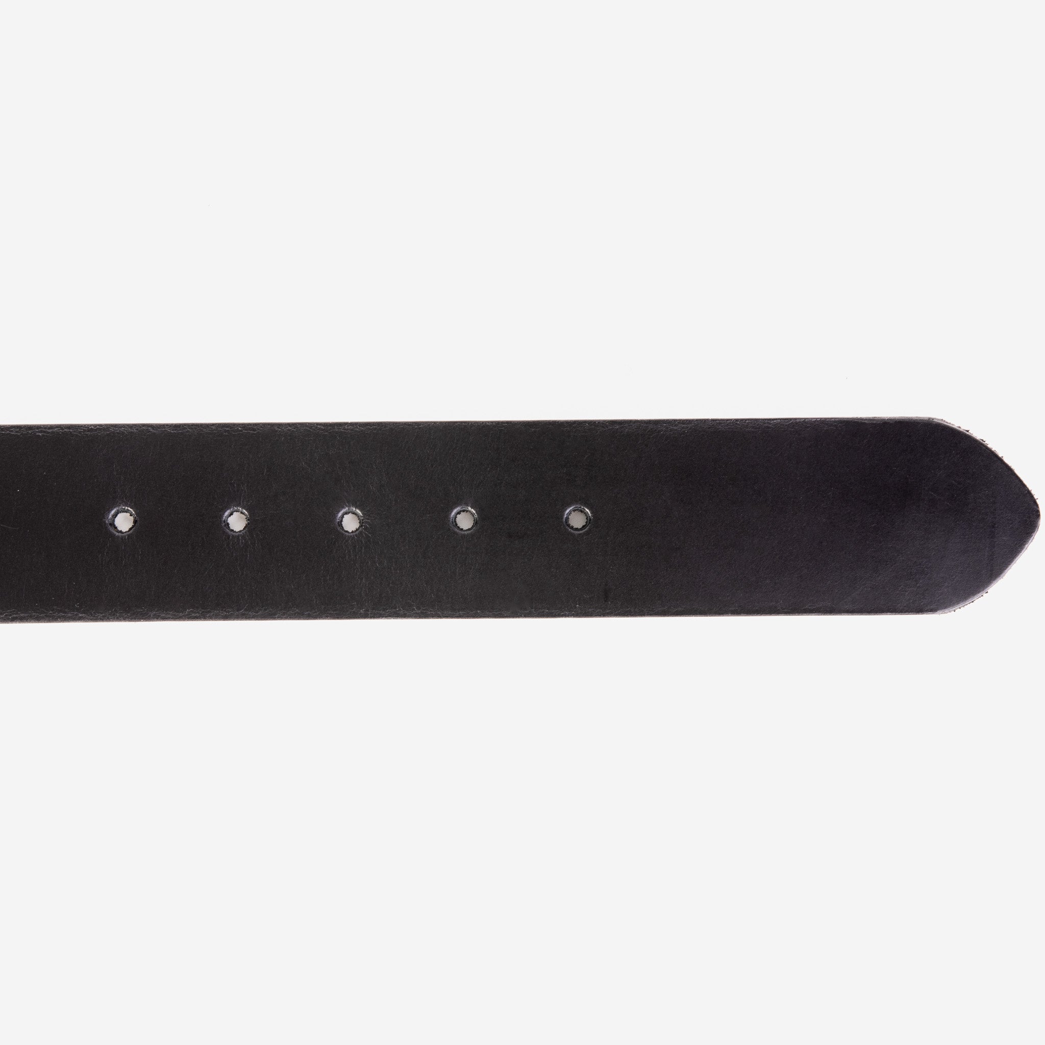 The Prime Black Leather Belt On Sale