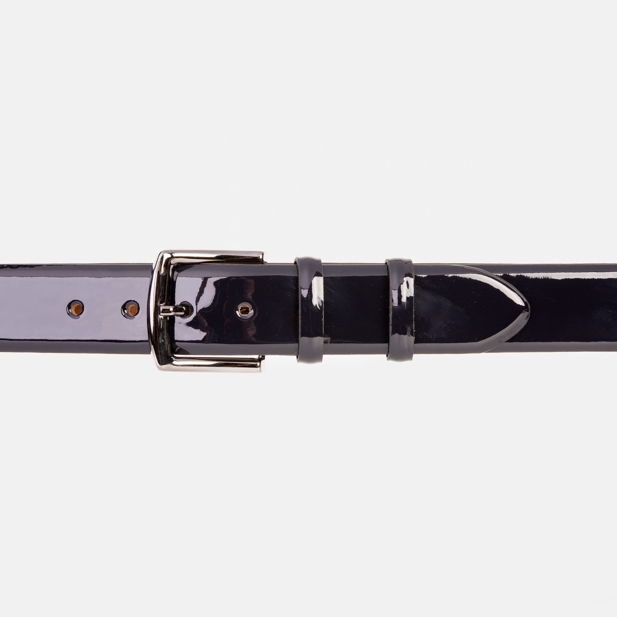 The Dodoma Navy  Patent Leather Belt All New