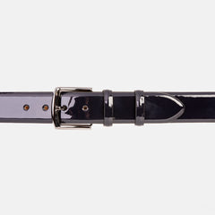 The Dodoma Navy  Patent Leather Belt All New