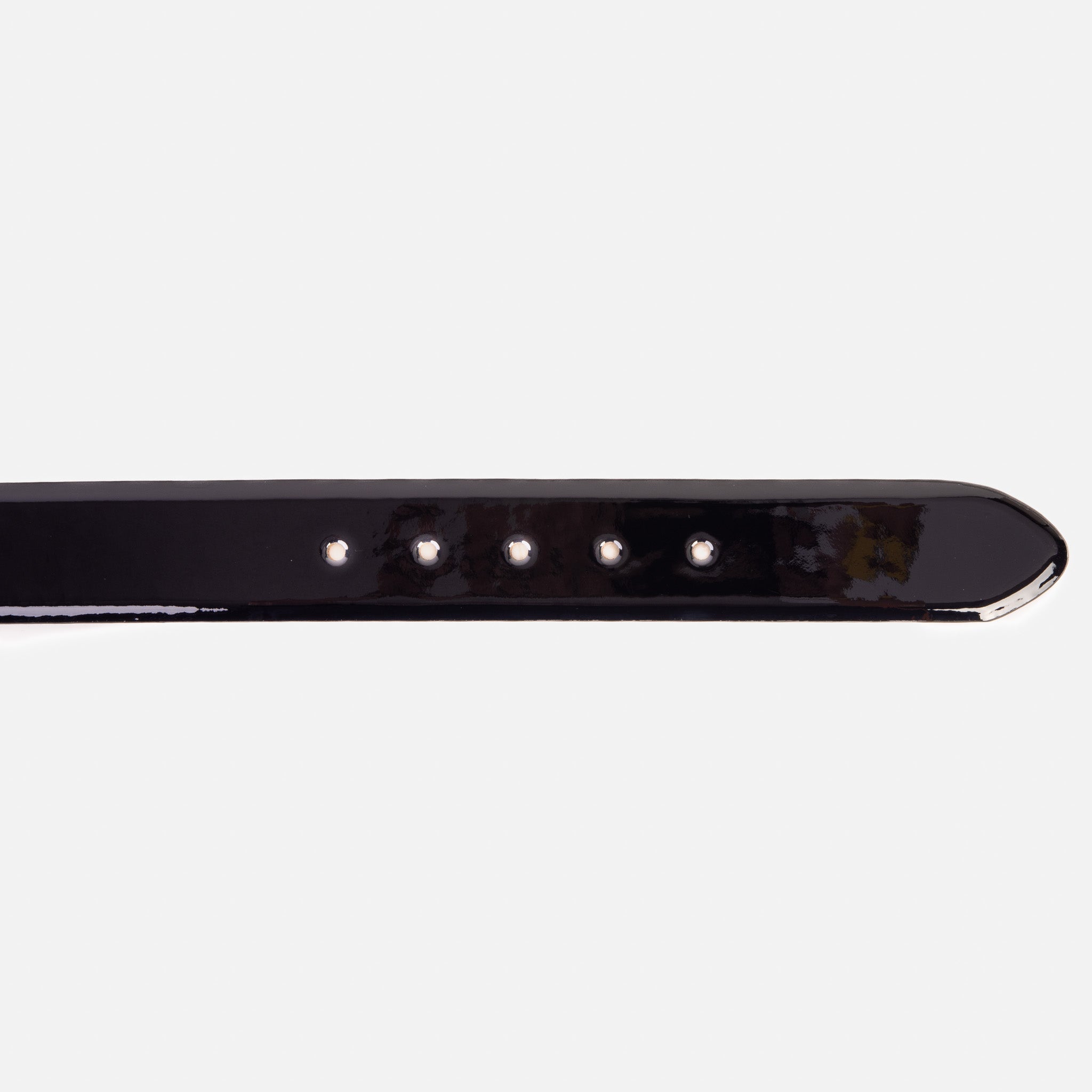 The Dodoma Navy  Patent Leather Belt All New