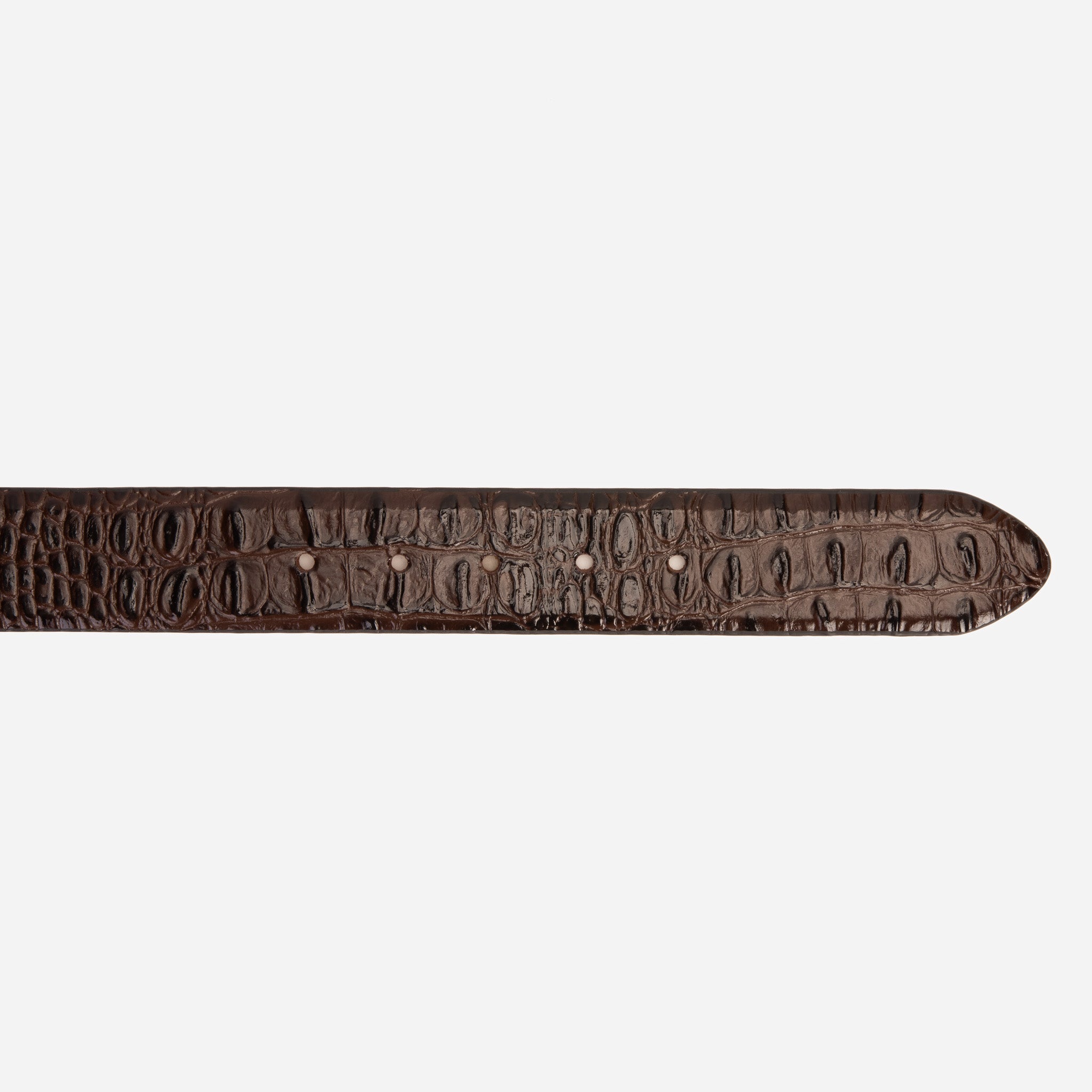 The Bomba Brown Leather Belt Fine Craftsmanship