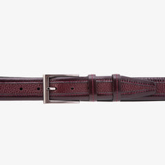 The Everest Rockwell BurgundyLeather Belt Exclusive Style