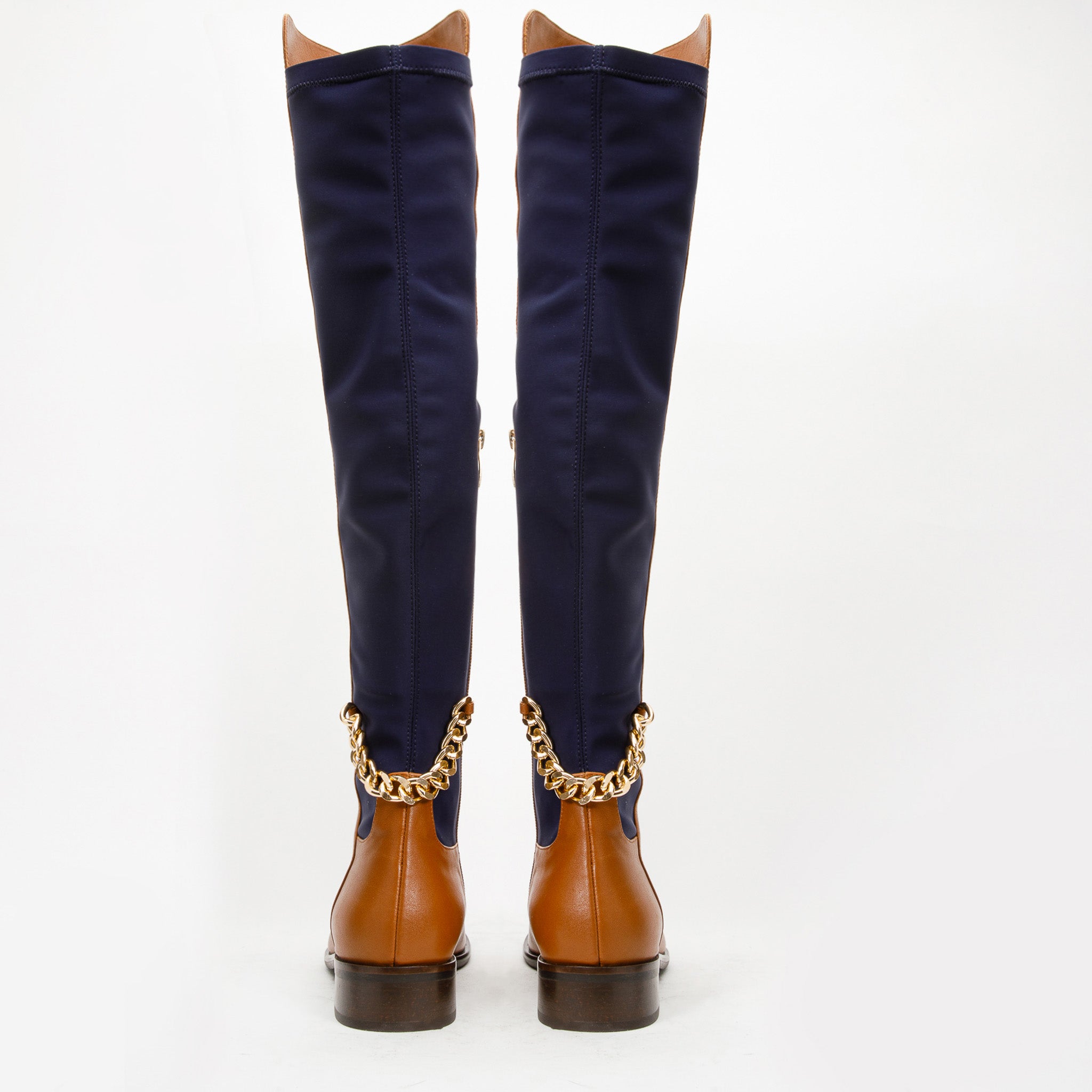 The Tallin Tan Leather Knee High Boot Fine Craftsmanship