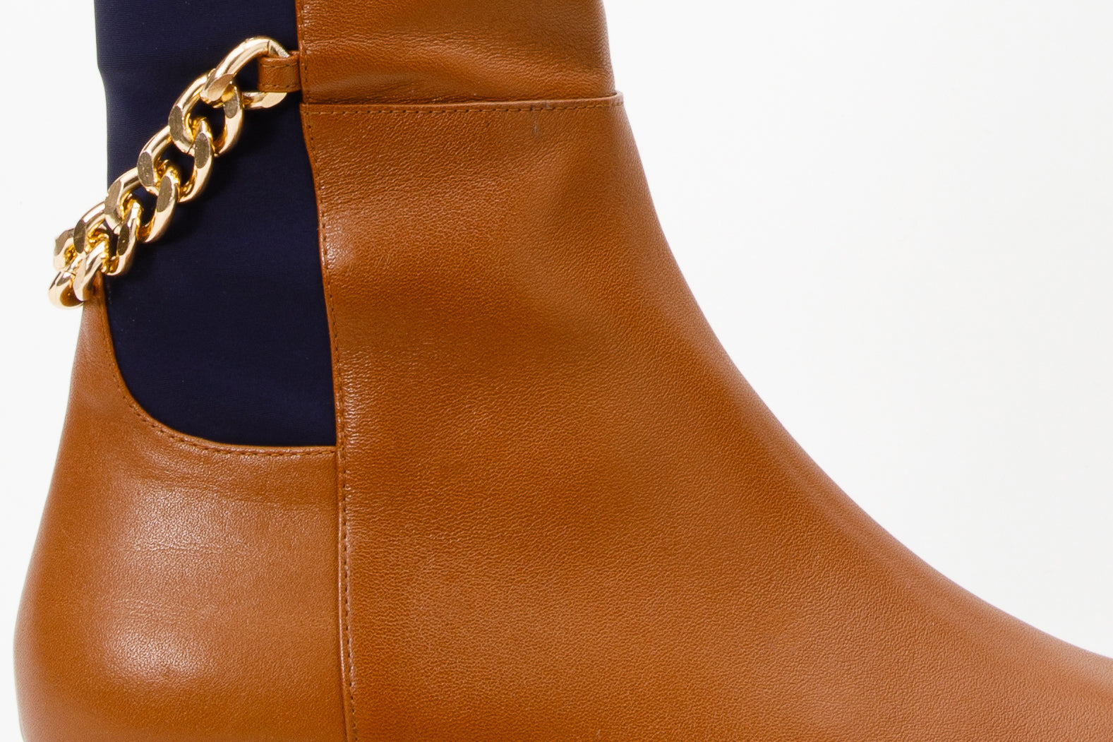 The Tallin Tan Leather Knee High Boot Fine Craftsmanship