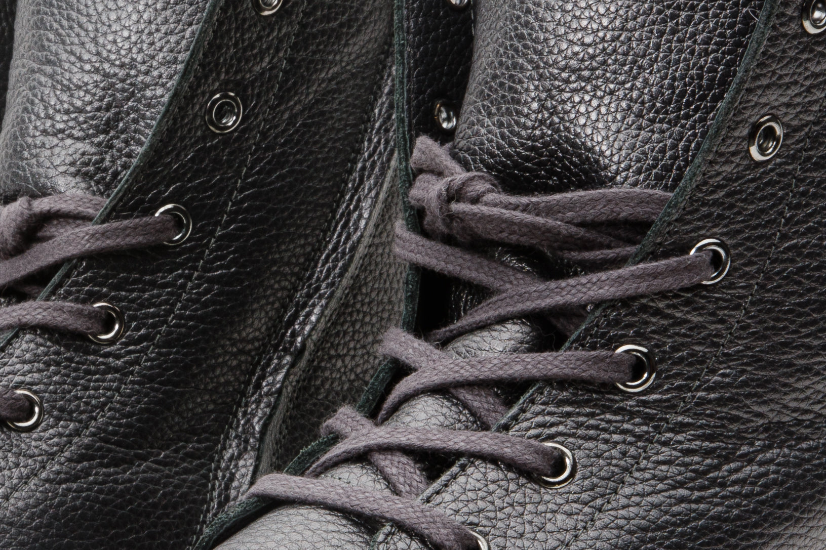 The Kajapati Grey Leather Natural Fur Mid Calf Boot Exclusive Style