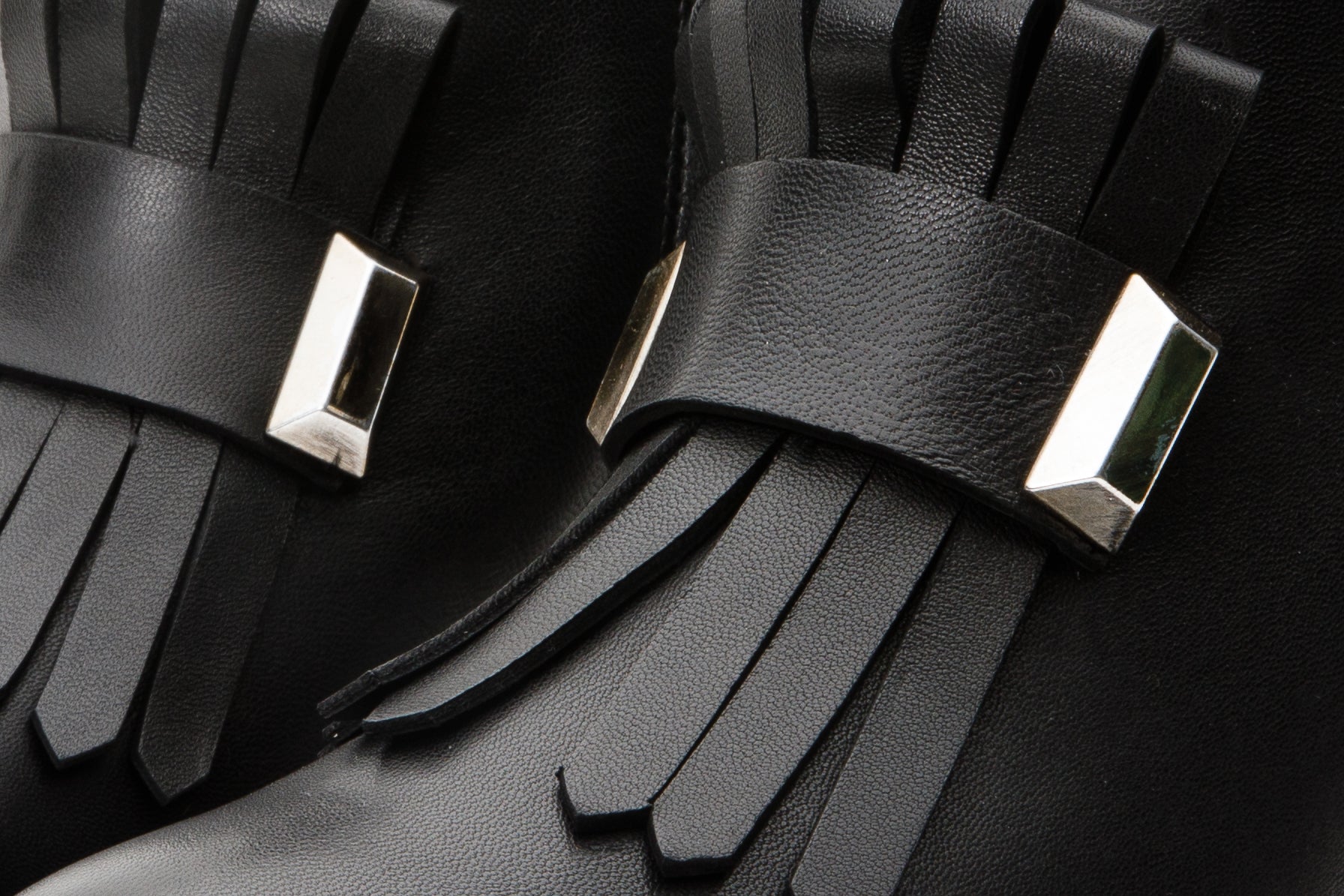 The Luksor Black Leather Block Heel Boot Fine Craftsmanship