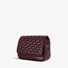 The Leno Burgundy Leather Handbag Universal Fit