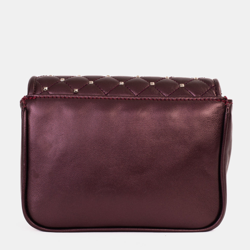 The Leno Burgundy Leather Handbag Universal Fit