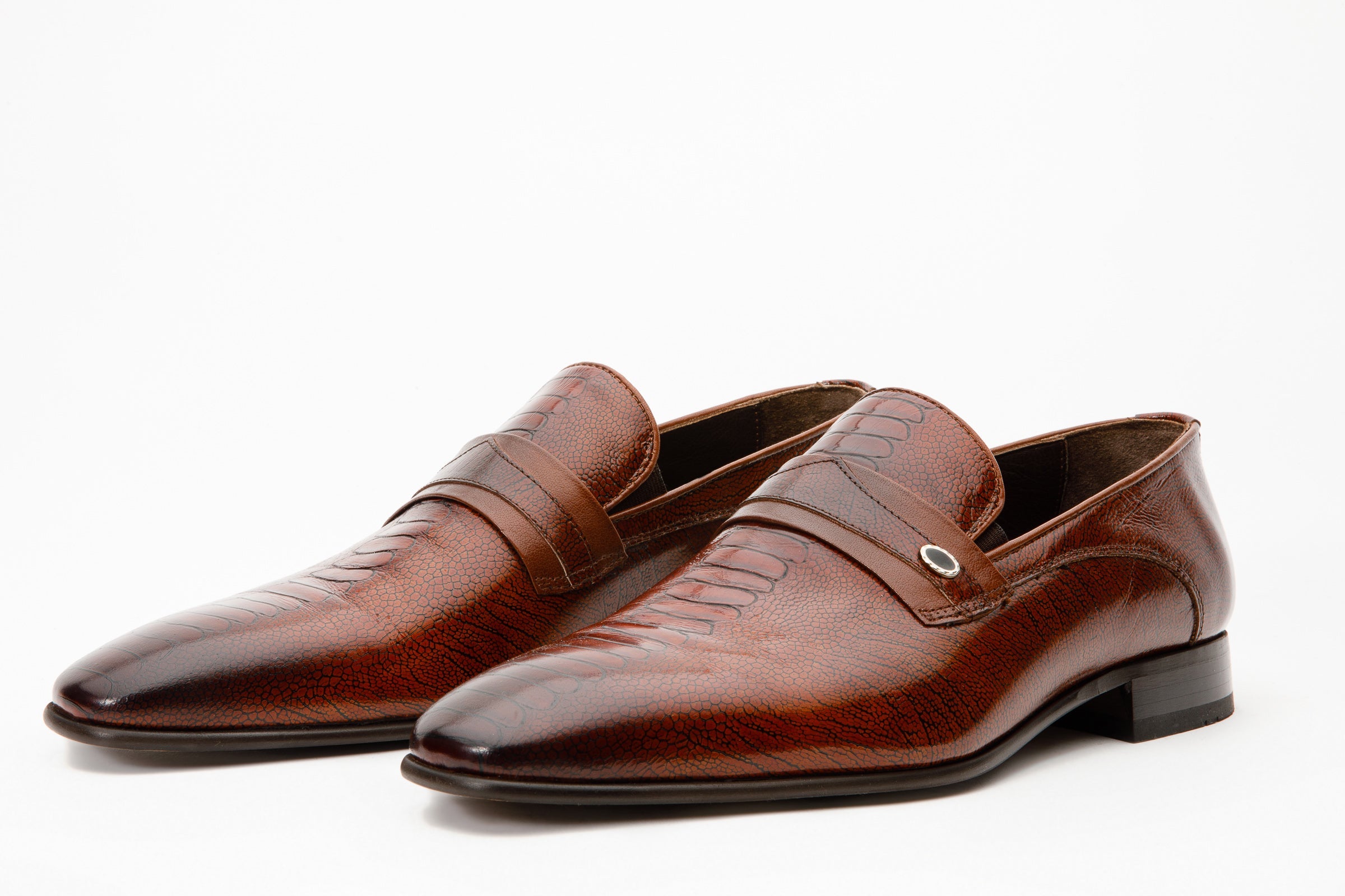 The Bangkok Tan Penny Loafer Shoe For Sale