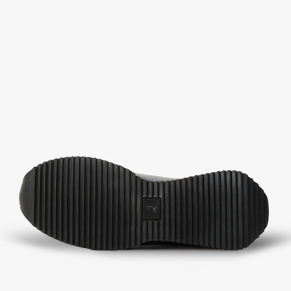 The Milford Navy Blue  Leather Sneaker Exclusive Style