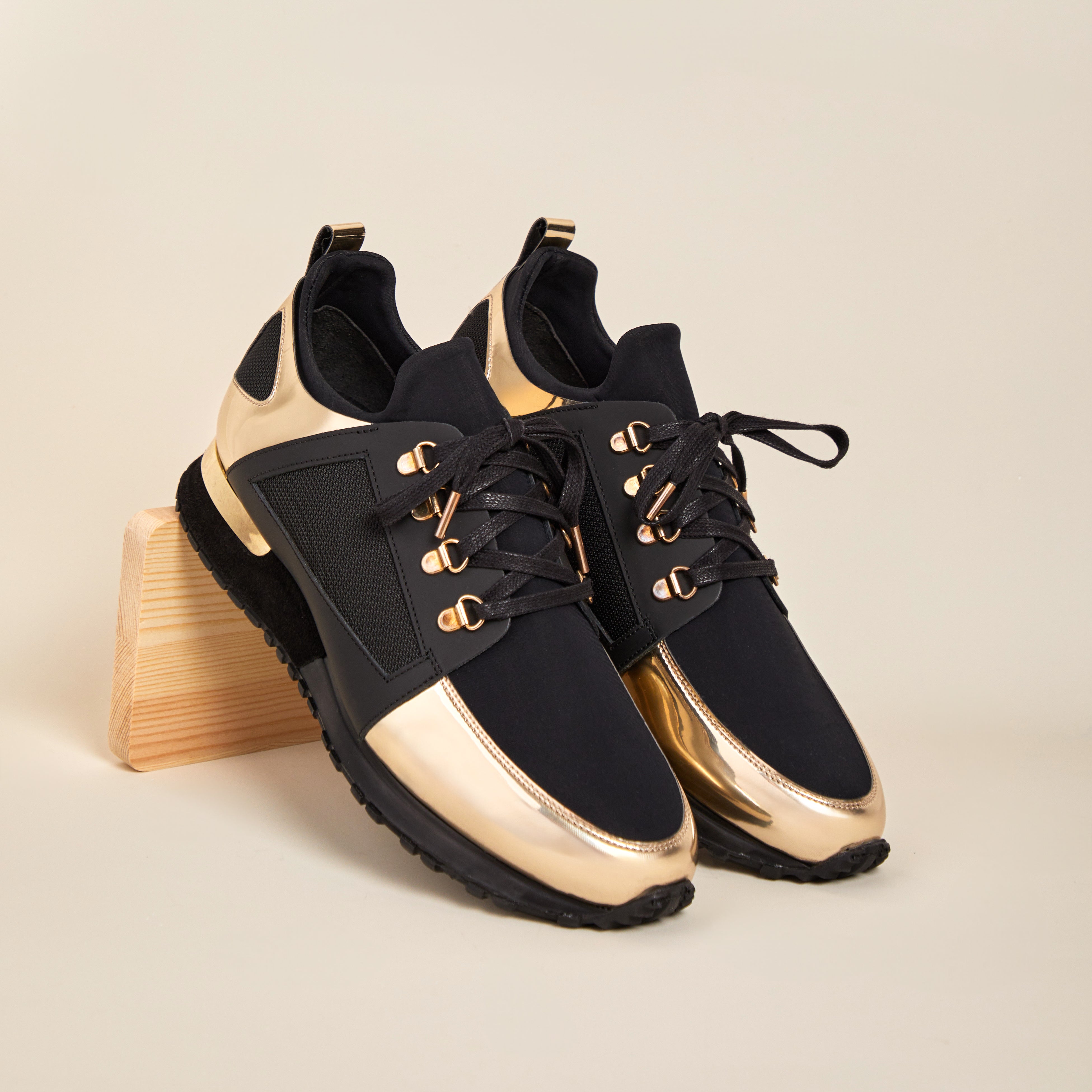 The Emir Gold Leather Sneaker Limited Edition On Sale