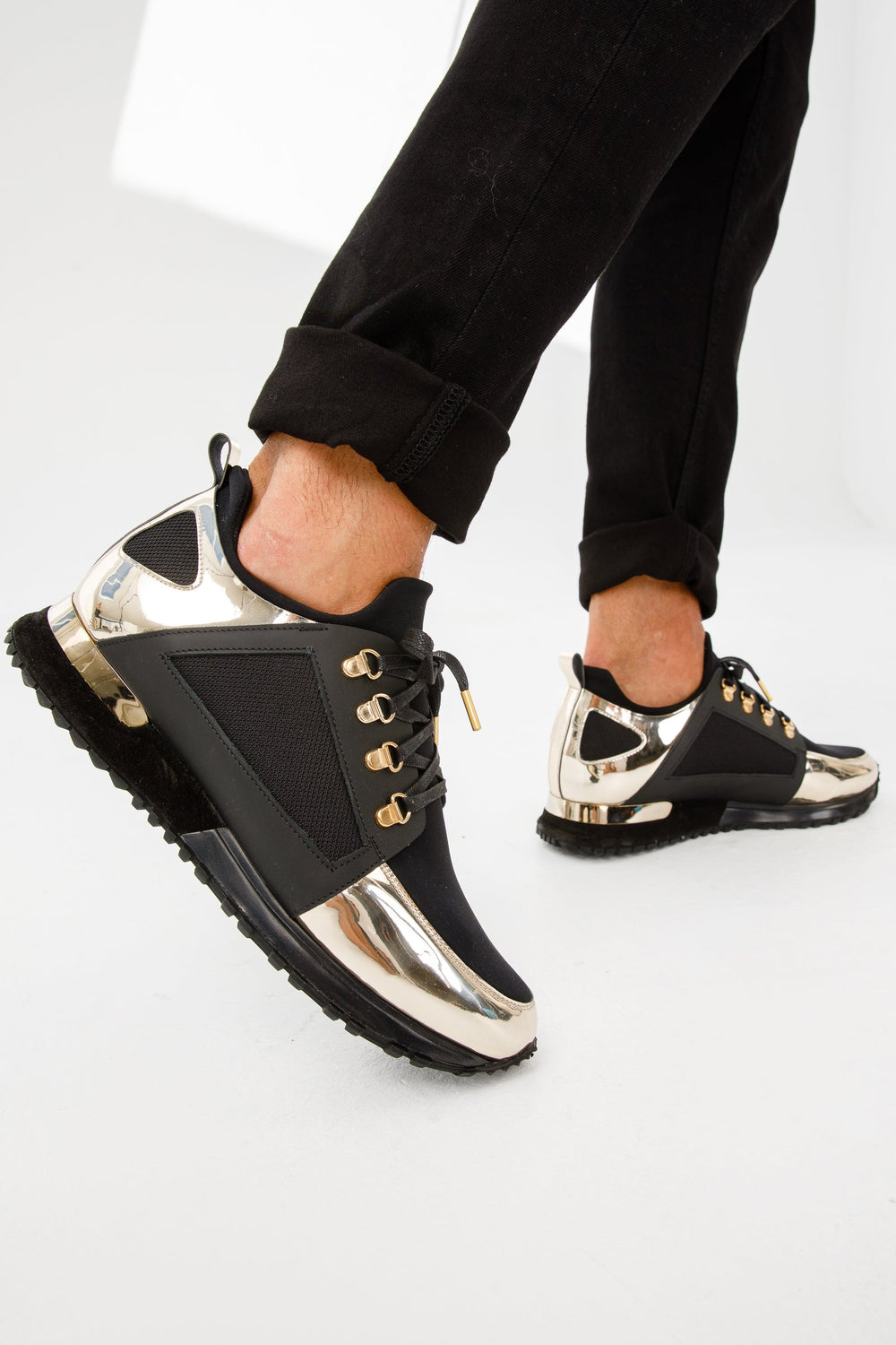 The Emir Gold Leather Sneaker Limited Edition On Sale