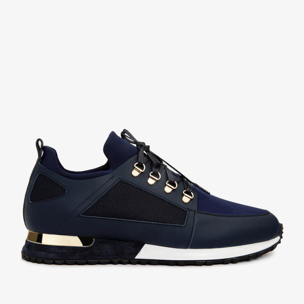 The Emir Navy Leather Sneaker Exclusive Style
